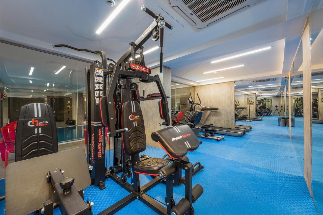 Blue Inn Boutique Abha Dış mekan fotoğraf The gym at the hotel