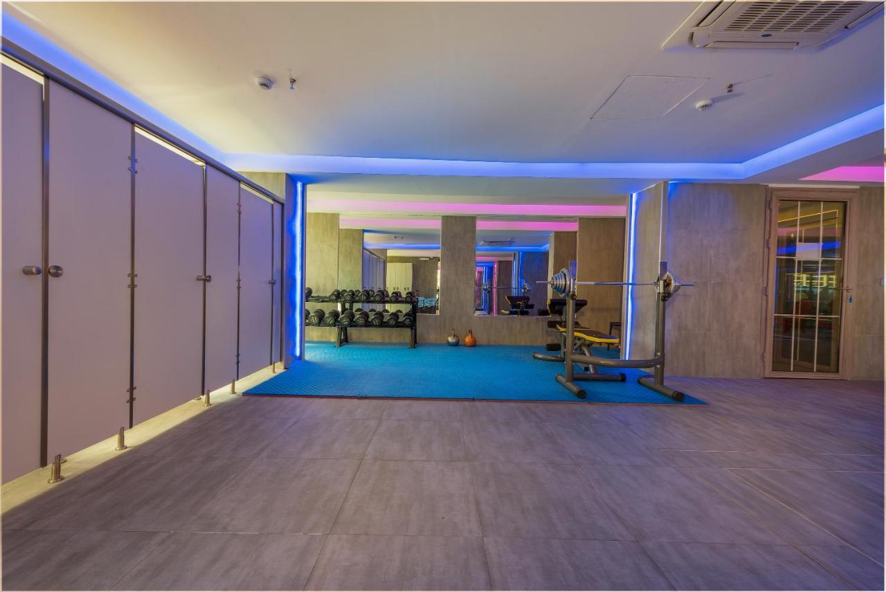 Blue Inn Boutique Abha Dış mekan fotoğraf The gym at the hotel