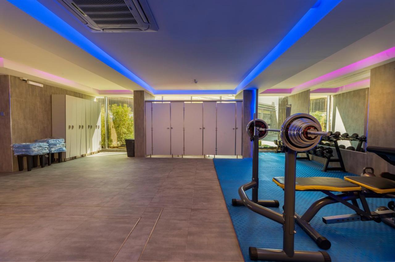 Blue Inn Boutique Abha Dış mekan fotoğraf The gym at the hotel