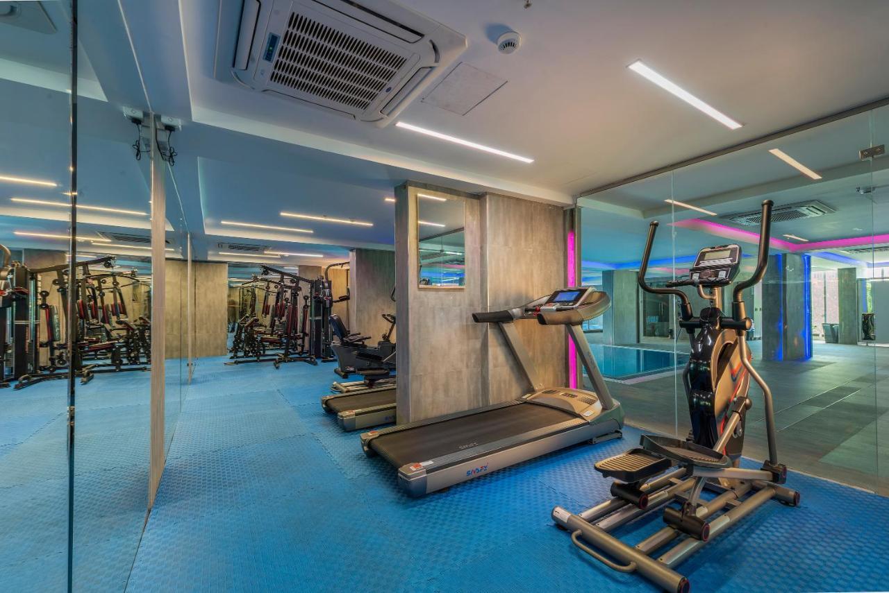 Blue Inn Boutique Abha Dış mekan fotoğraf The gym at the hotel